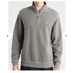 Tommy Bahamas Men’s Montego Bay Half-Zip Pullover Sweater - NWOT